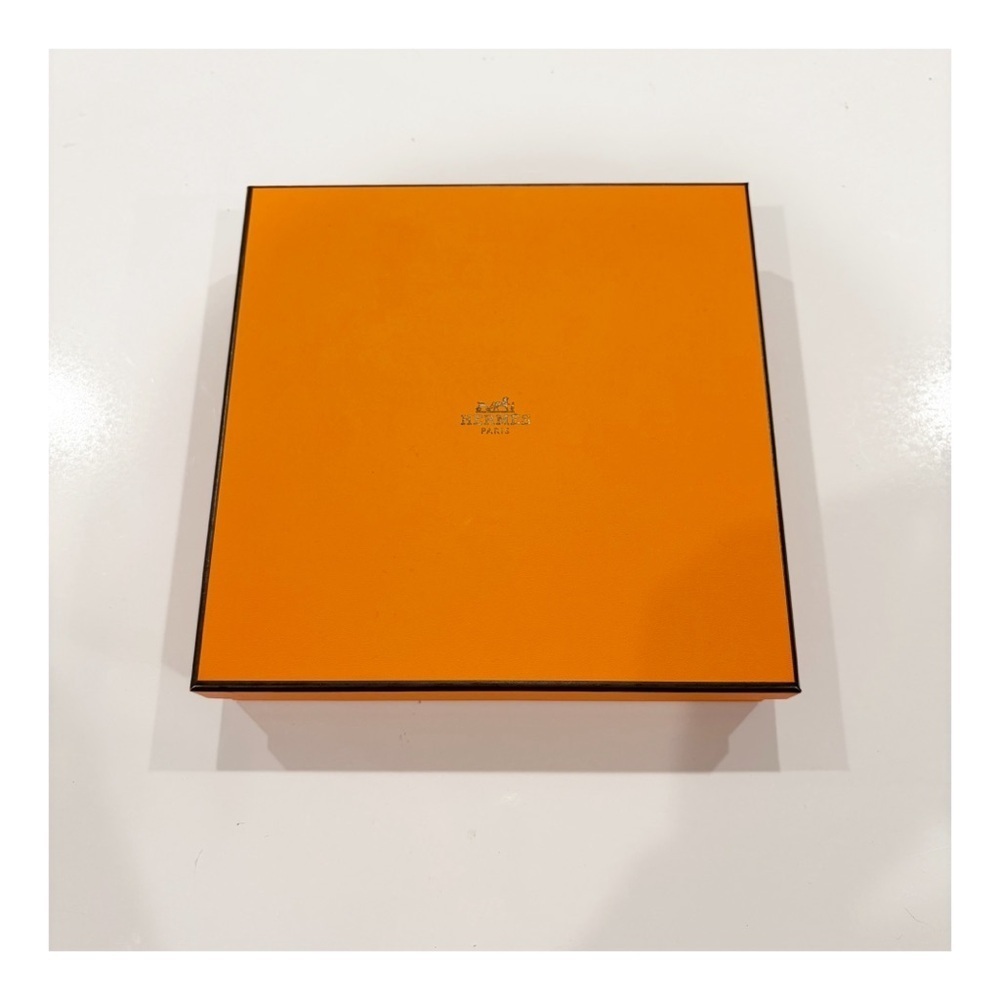 Hermes Small Square Box approx 8” x 8” 1.75”